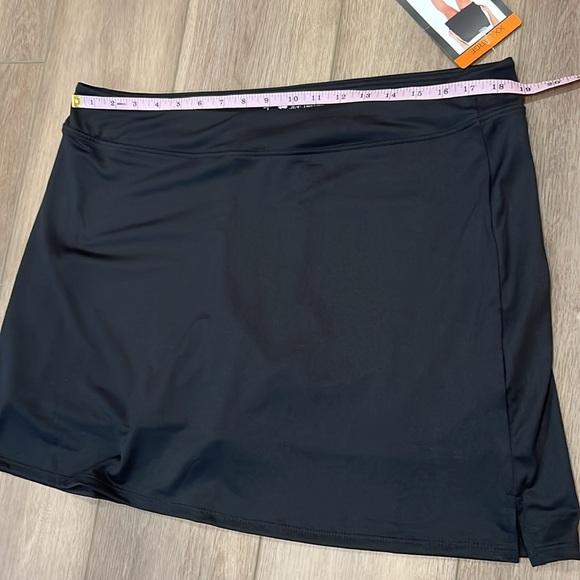 NWT Tranquility Colorado Skort Black Size XXL Golf Tennis Activewear Pickleball - Picture 7 of 12